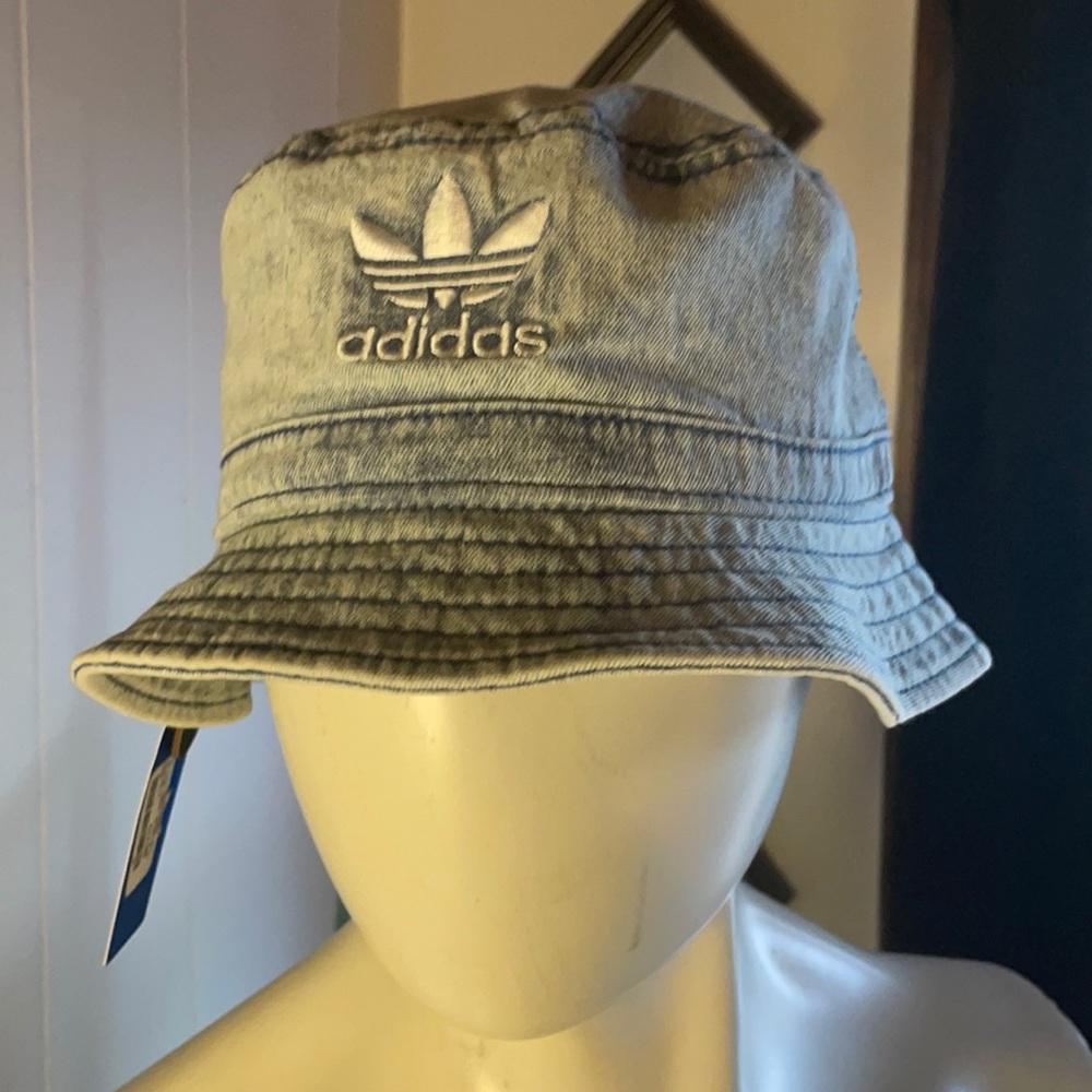 Adidas 🛑SOLD🛑Collegiate unisex denim bucket - Picture 2 of 4